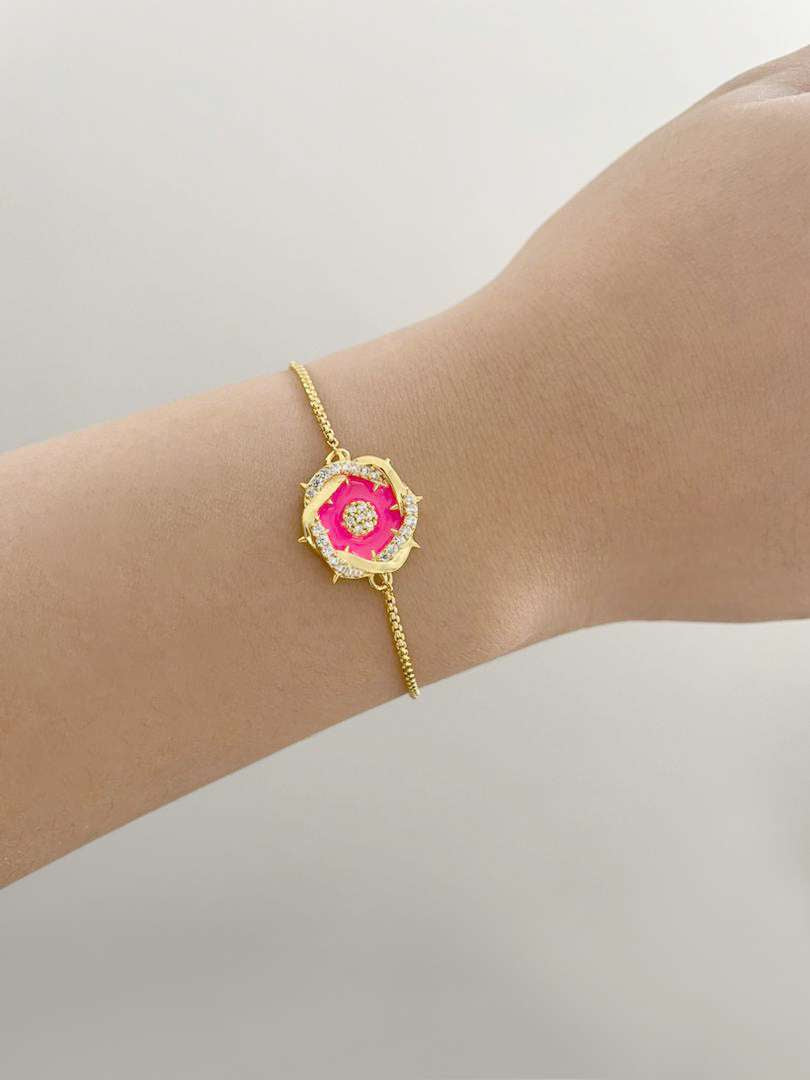 Crown of Thorns Neon Adjustable Bracelet