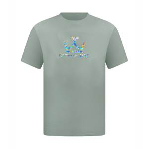 CROWN & NAILS REFLECTIVE LOGO T-SHIRT