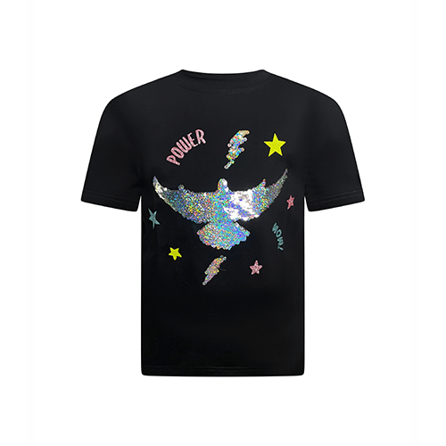 Dove Sequin T-shirt