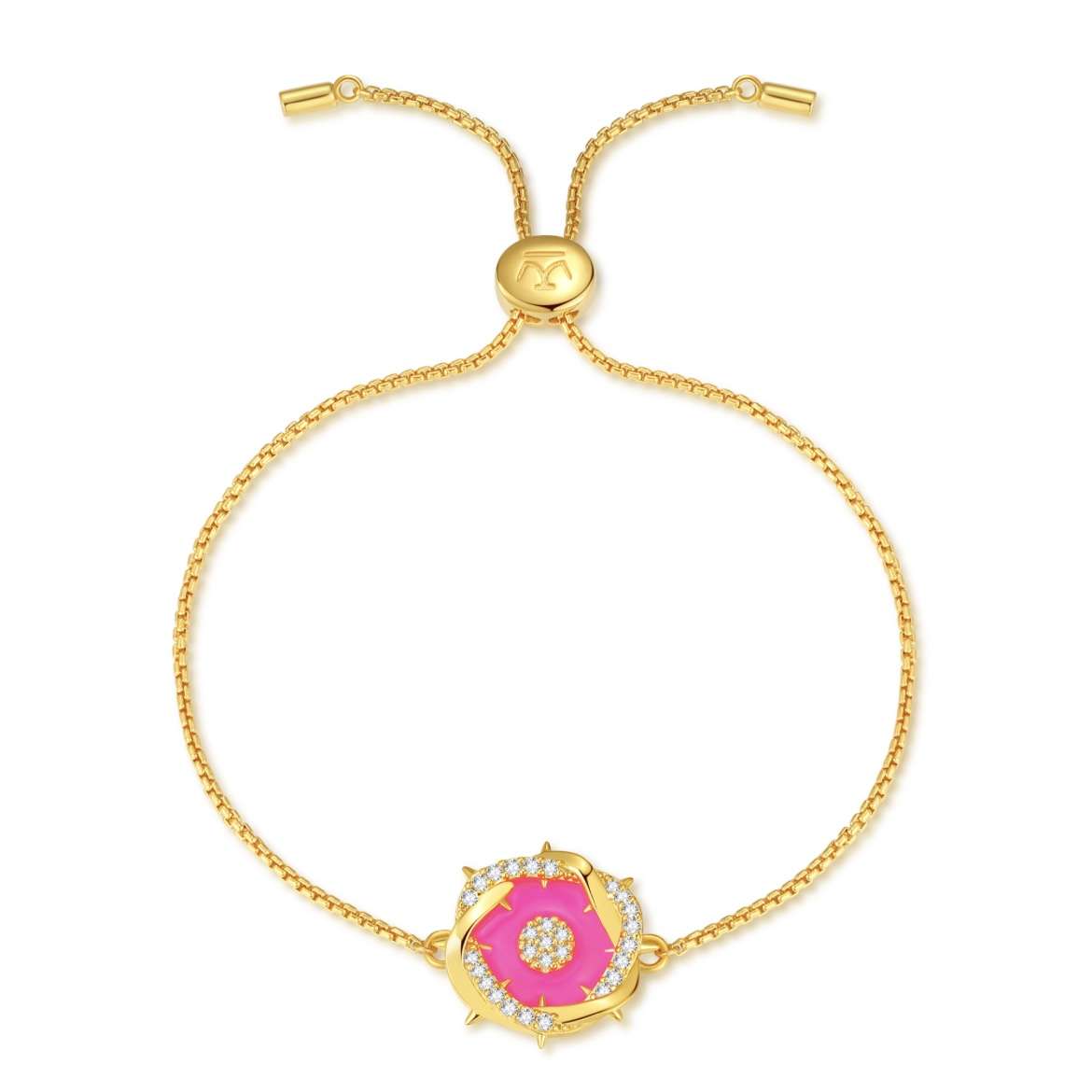 Crown of Thorns Neon Adjustable Bracelet