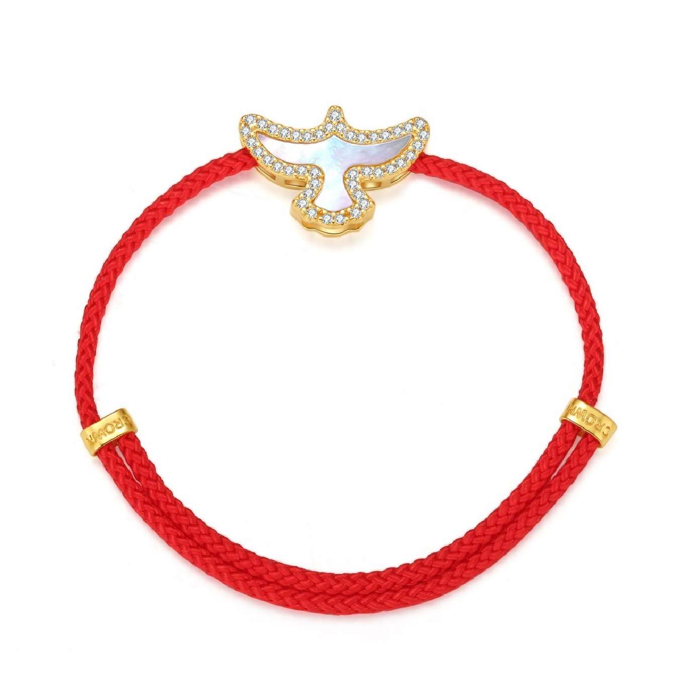 Red Freedom Cord Bracelet in USA